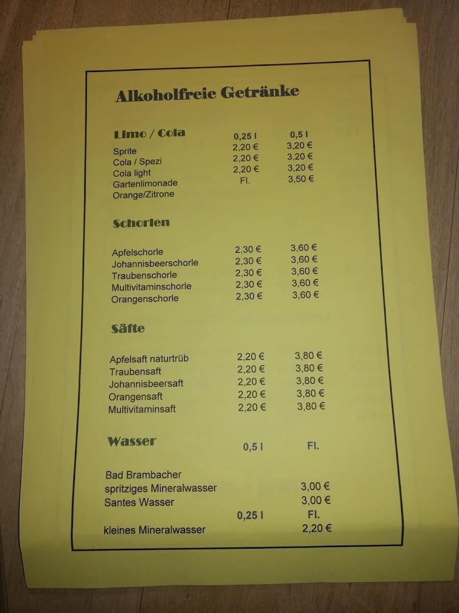 Speisekarte photo 7