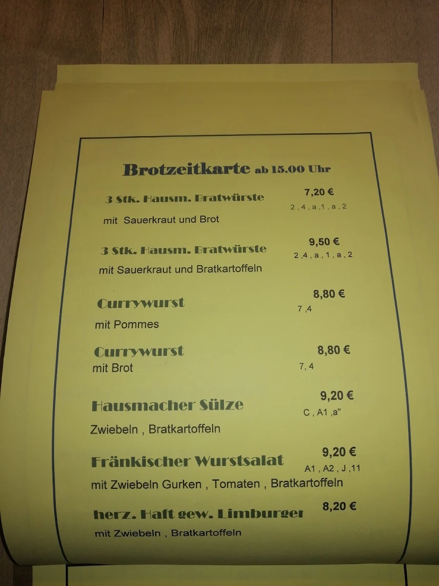 Speisekarte photo 8