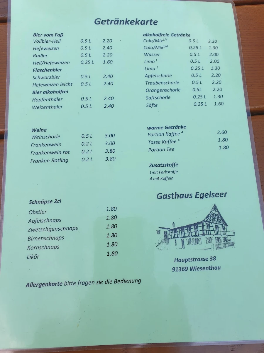 Speisekarte photo 2
