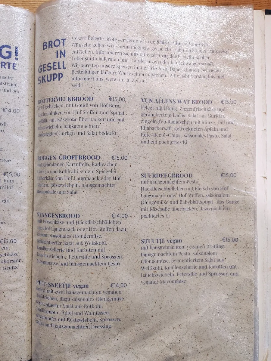 Speisekarte photo 6