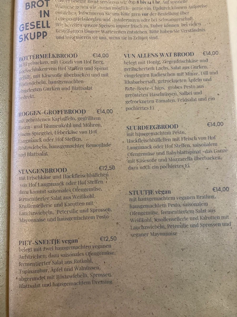 Speisekarte photo 7