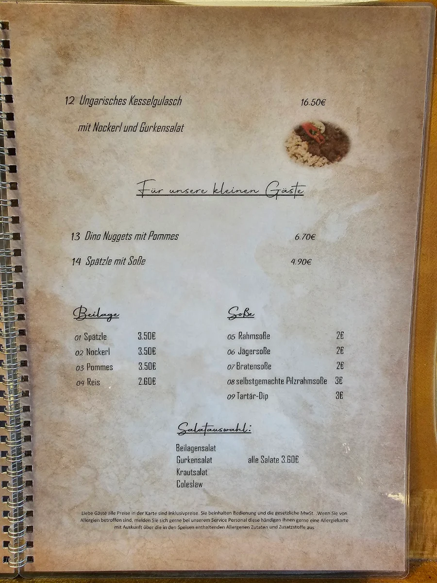 Speisekarte photo 7