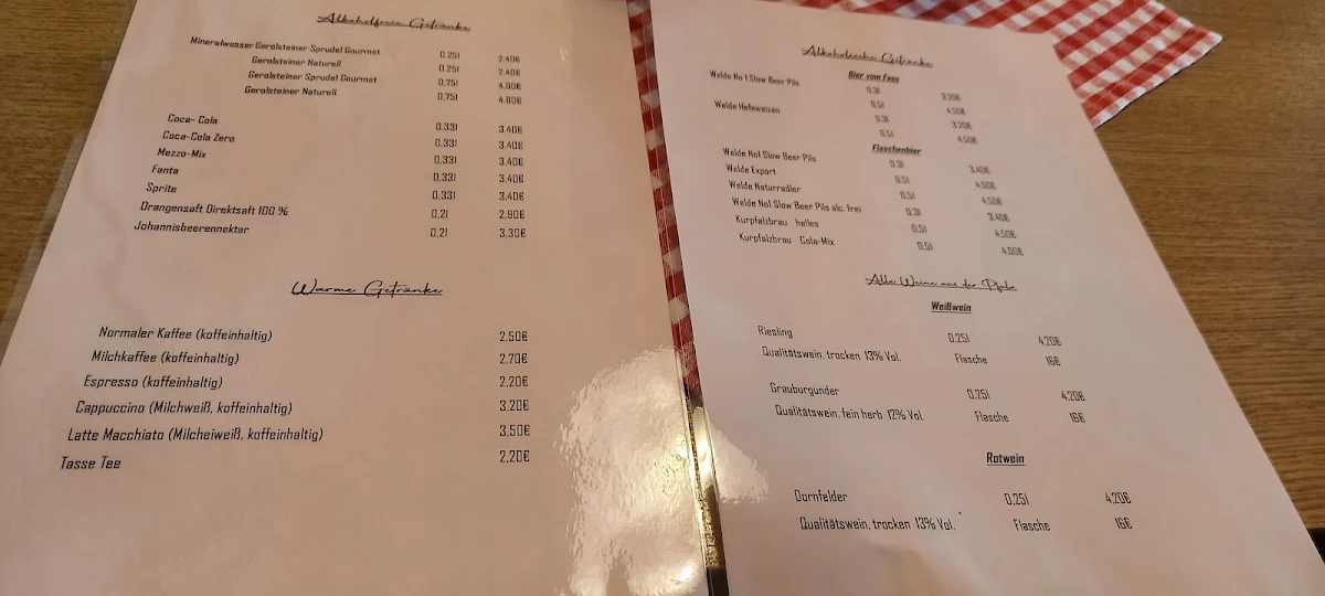 Speisekarte photo 9