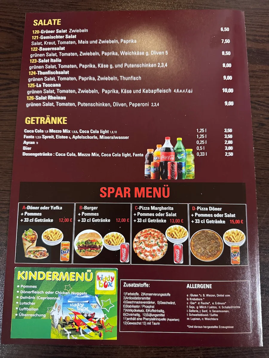 Speisekarte photo 1