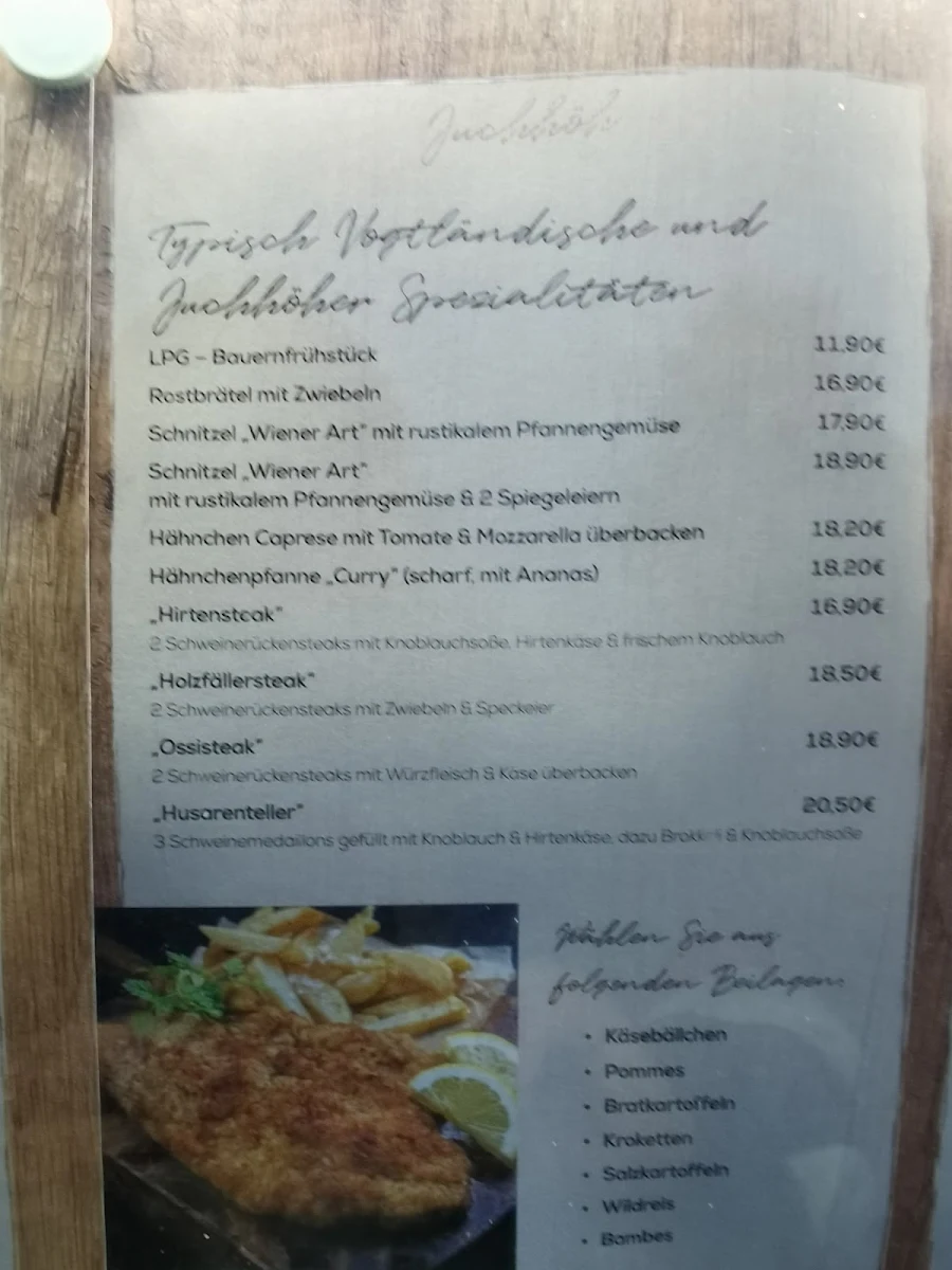 Speisekarte photo 2