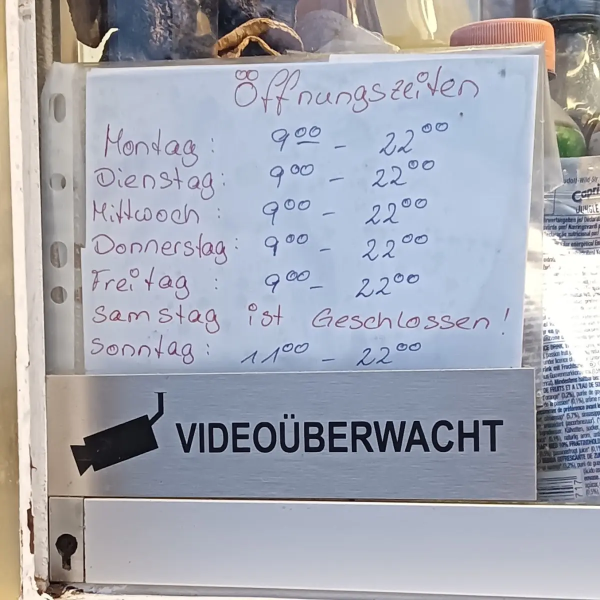Speisekarte, SUMAK
