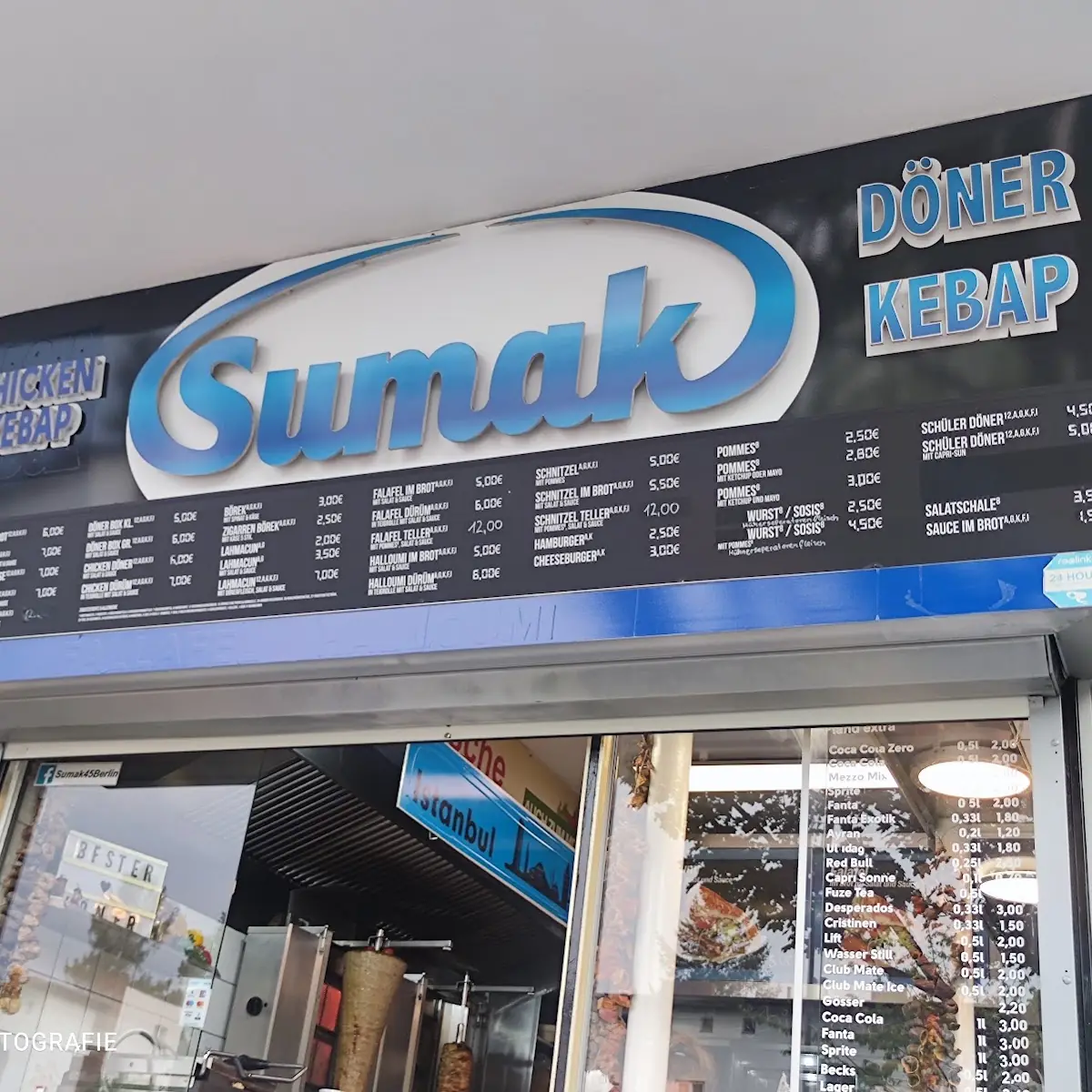 Speisekarte, SUMAK