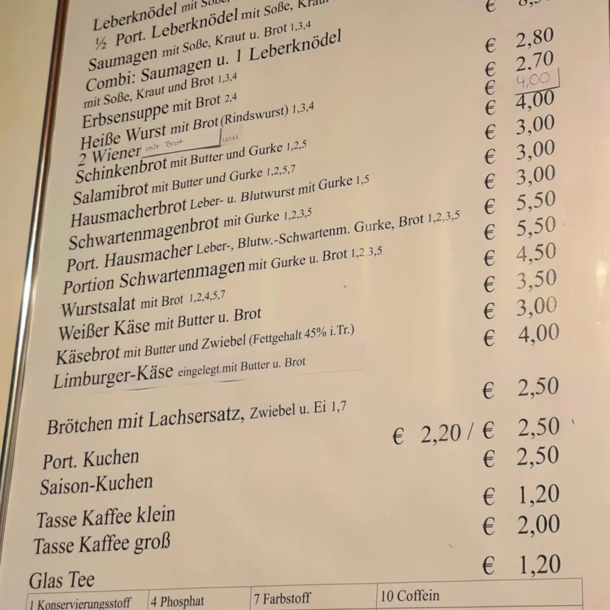 Speisekarte photo 6