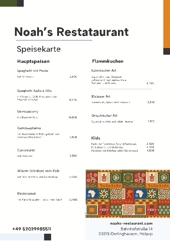Speisekarte photo 3