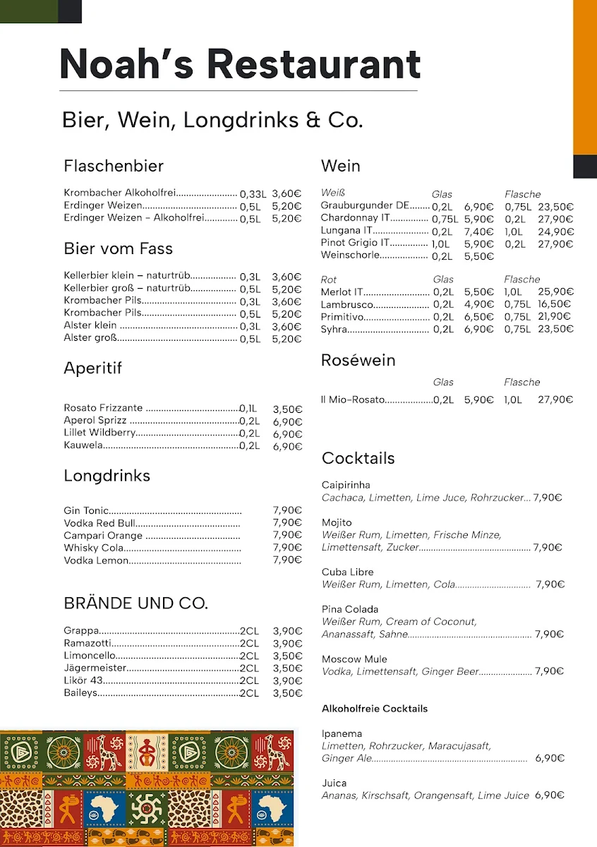 Speisekarte photo 4
