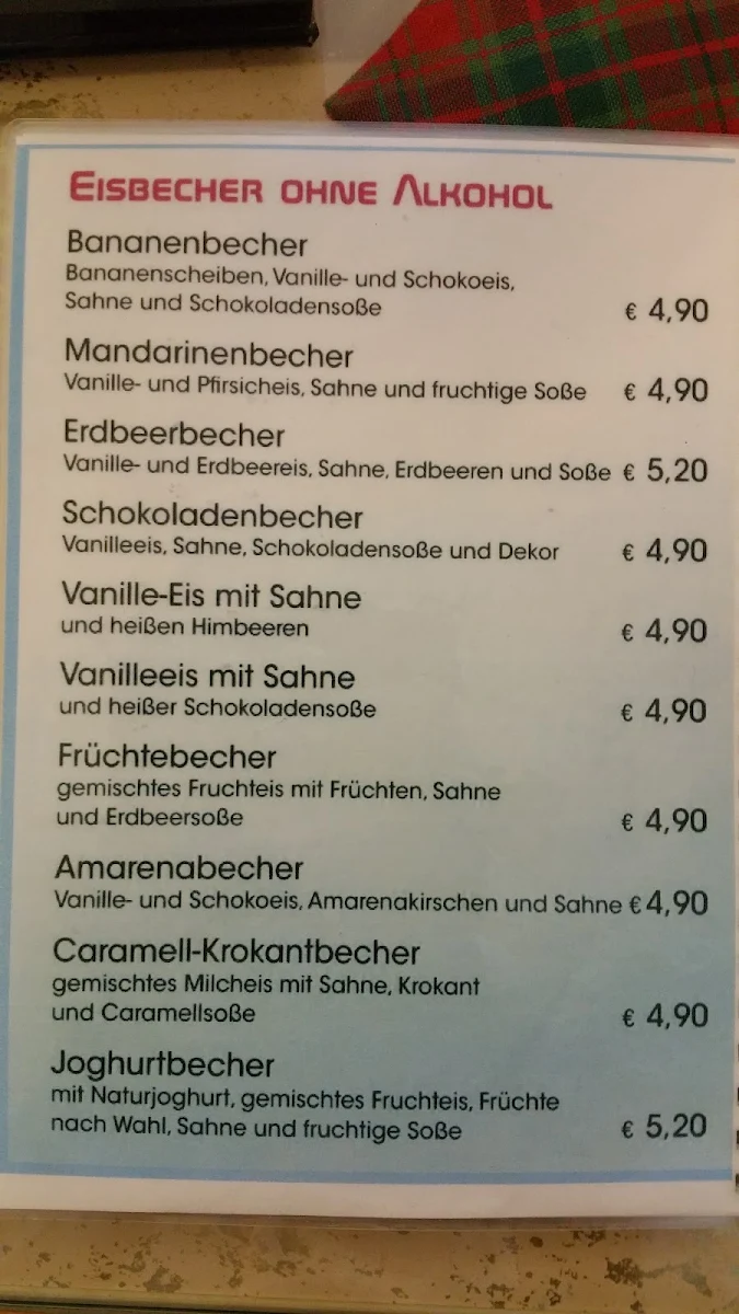 Speisekarte photo 1