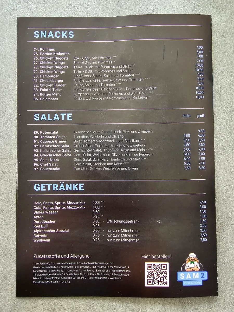 Speisekarte photo 6