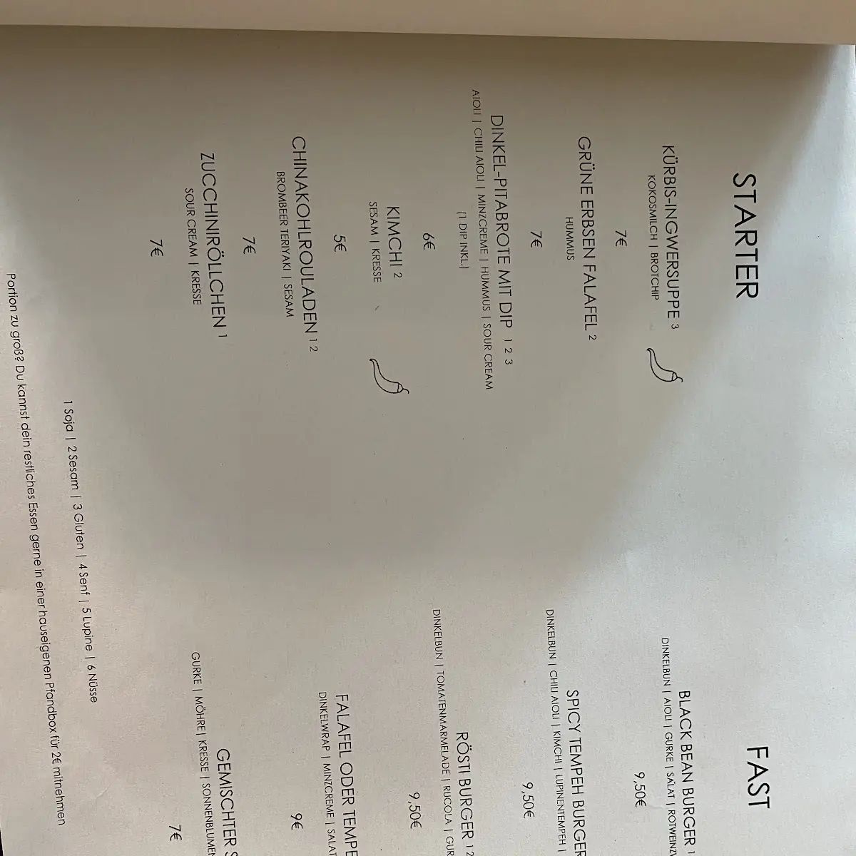 Speisekarte photo 10