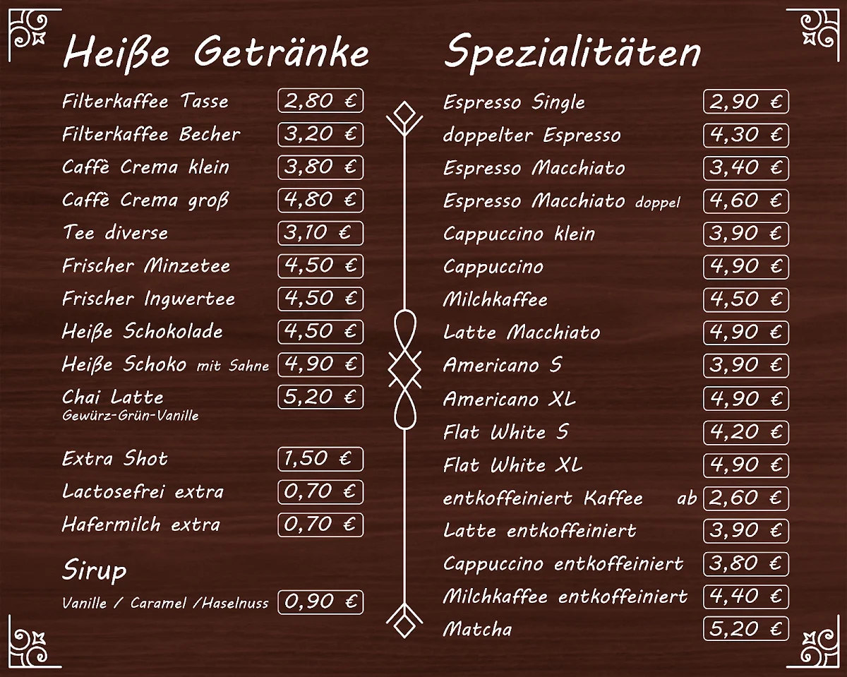 Speisekarte photo 1