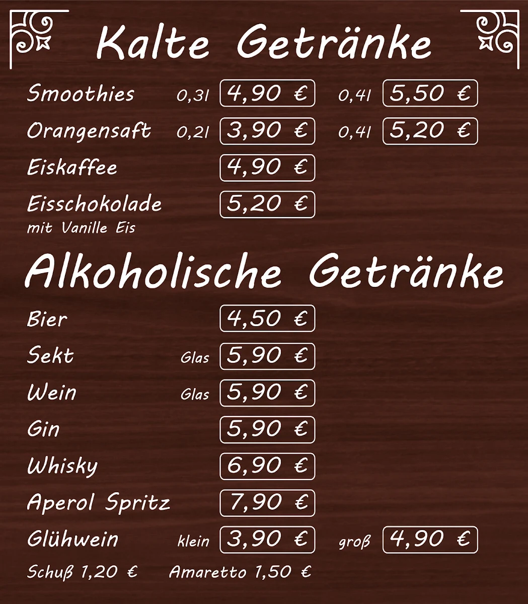 Speisekarte photo 2