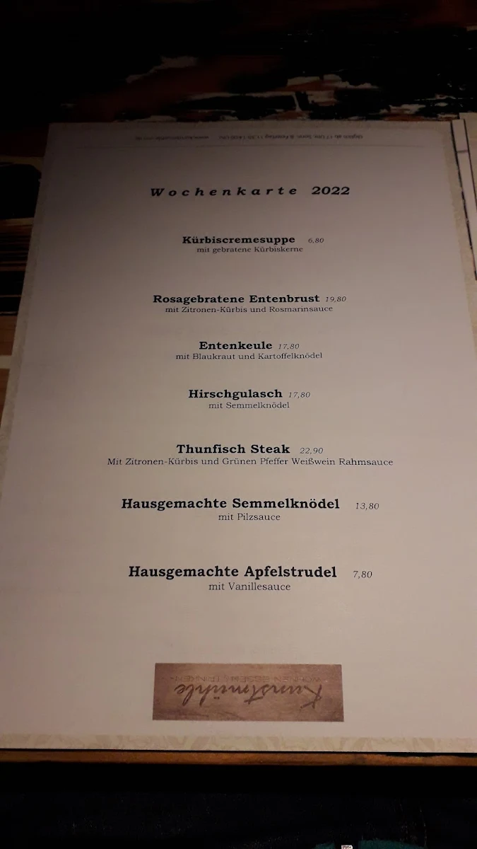 Speisekarte photo 6