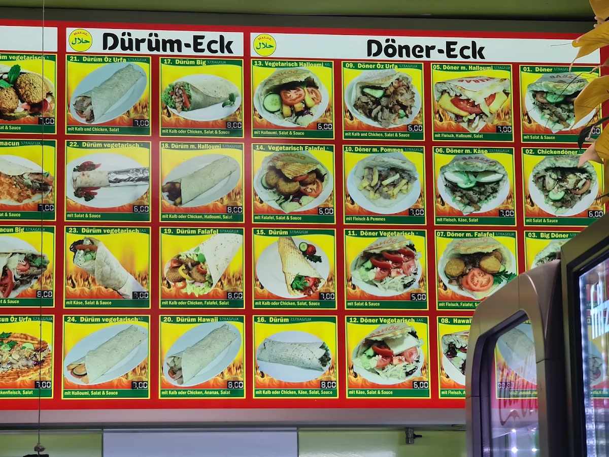 Speisekarte, Bistro Öz Urfa 2