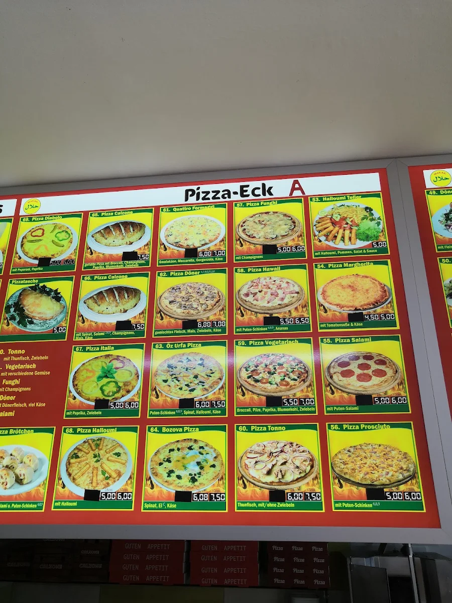 Speisekarte, Bistro Öz Urfa 2