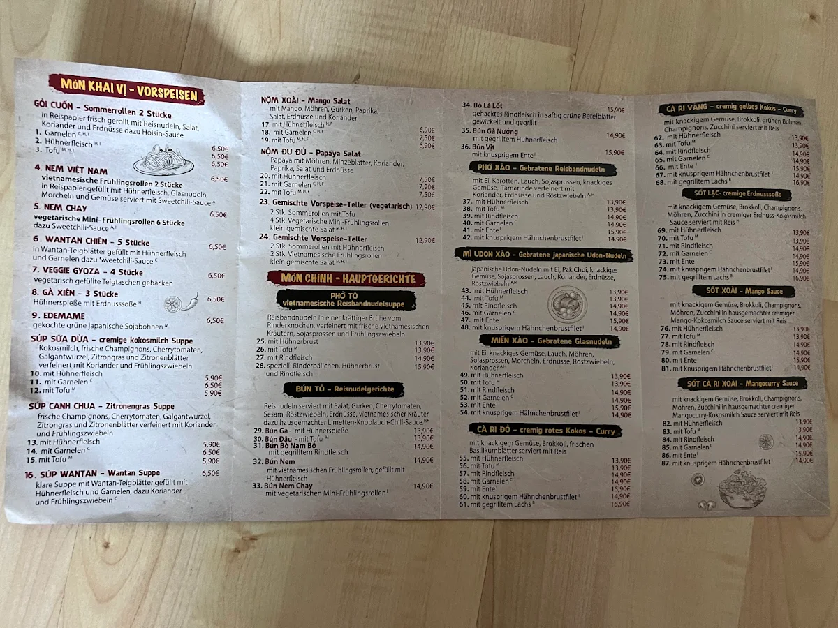 Speisekarte, To 1990 Restaurant