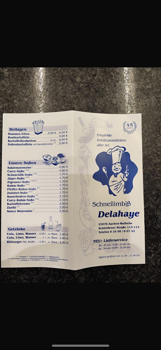 Speisekarte photo 2