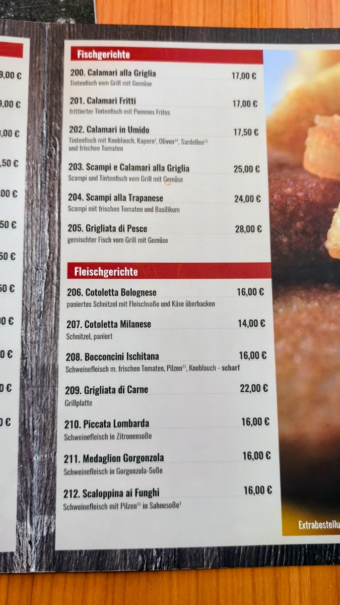 Speisekarte photo 3