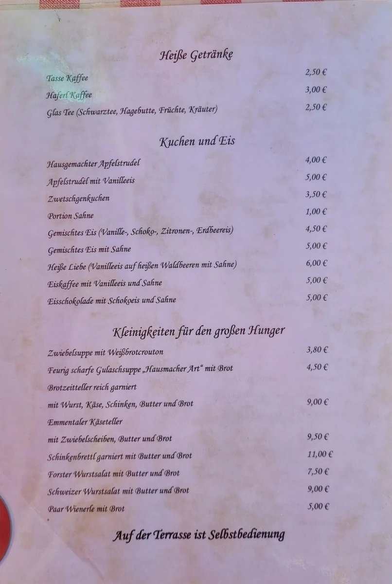 Speisekarte photo 4