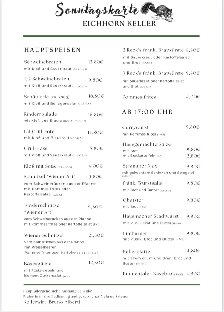 Speisekarte photo 2