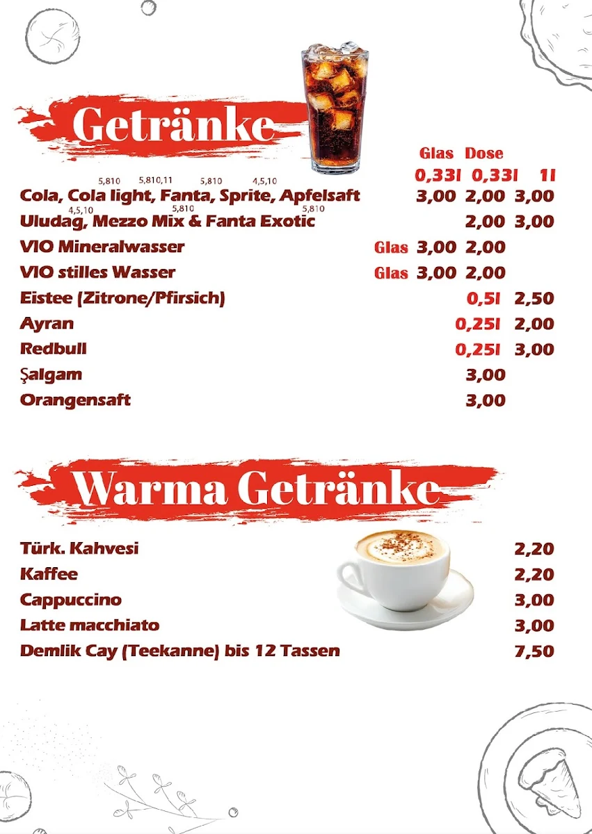 Speisekarte photo 3