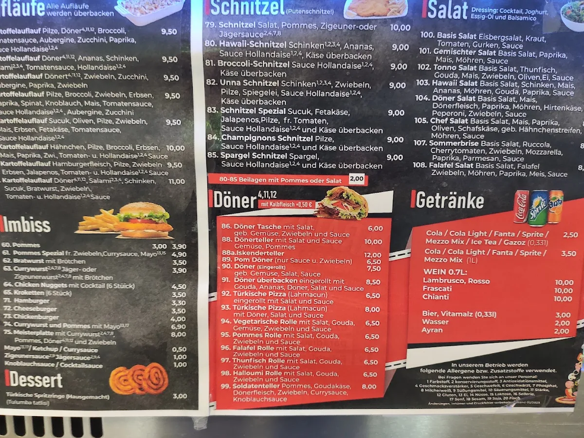 Speisekarte photo 3