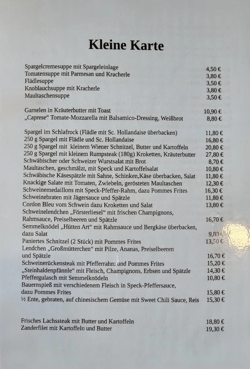 Speisekarte photo 3