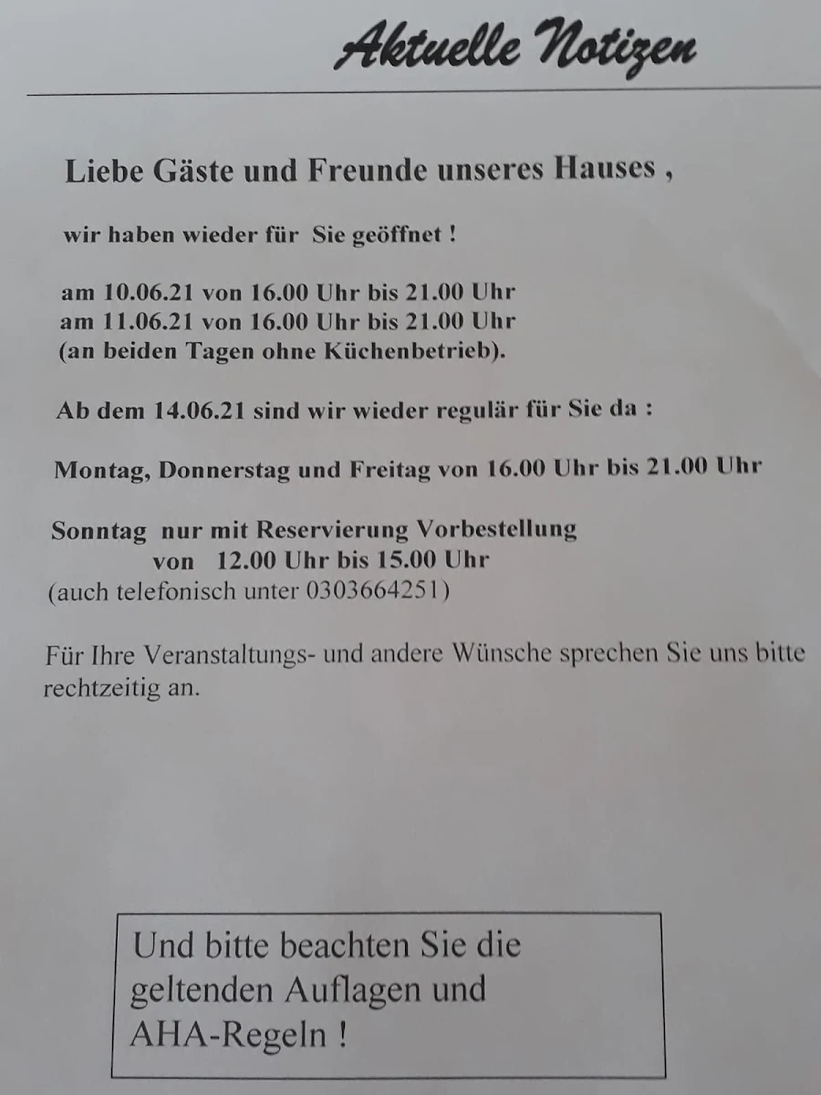 Speisekarte photo 2