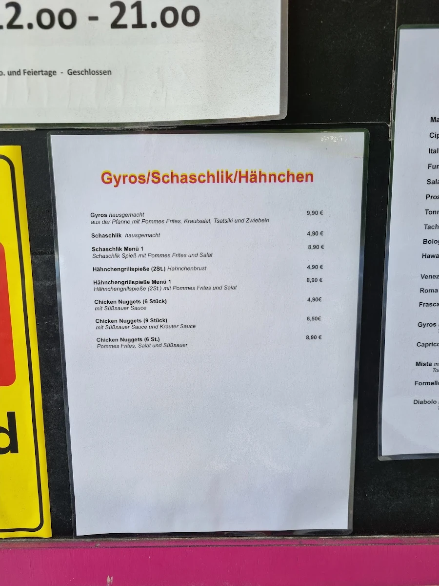 Speisekarte photo 9