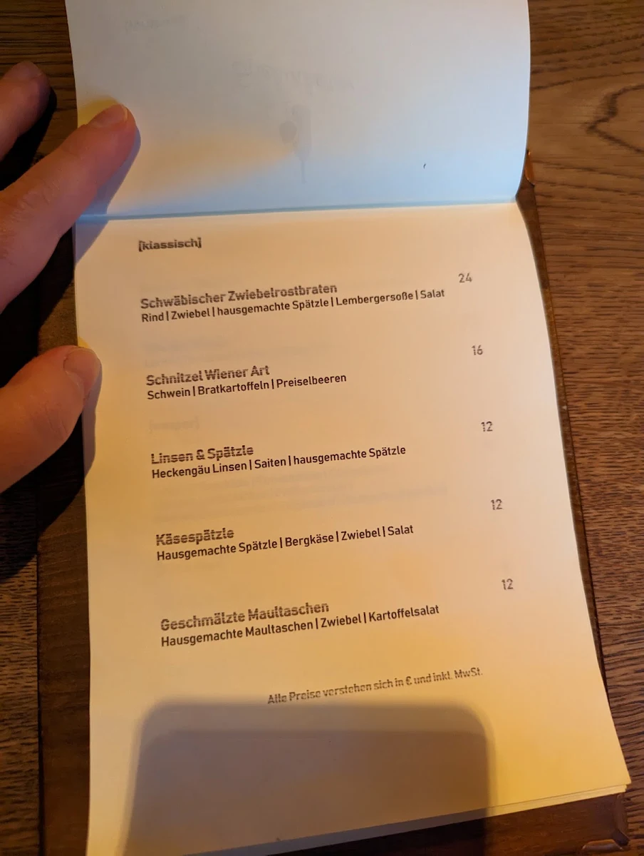 Speisekarte photo 8