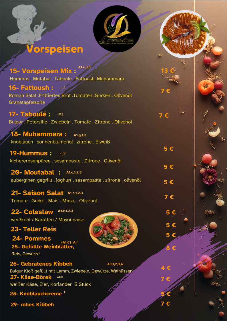 Speisekarte photo 4