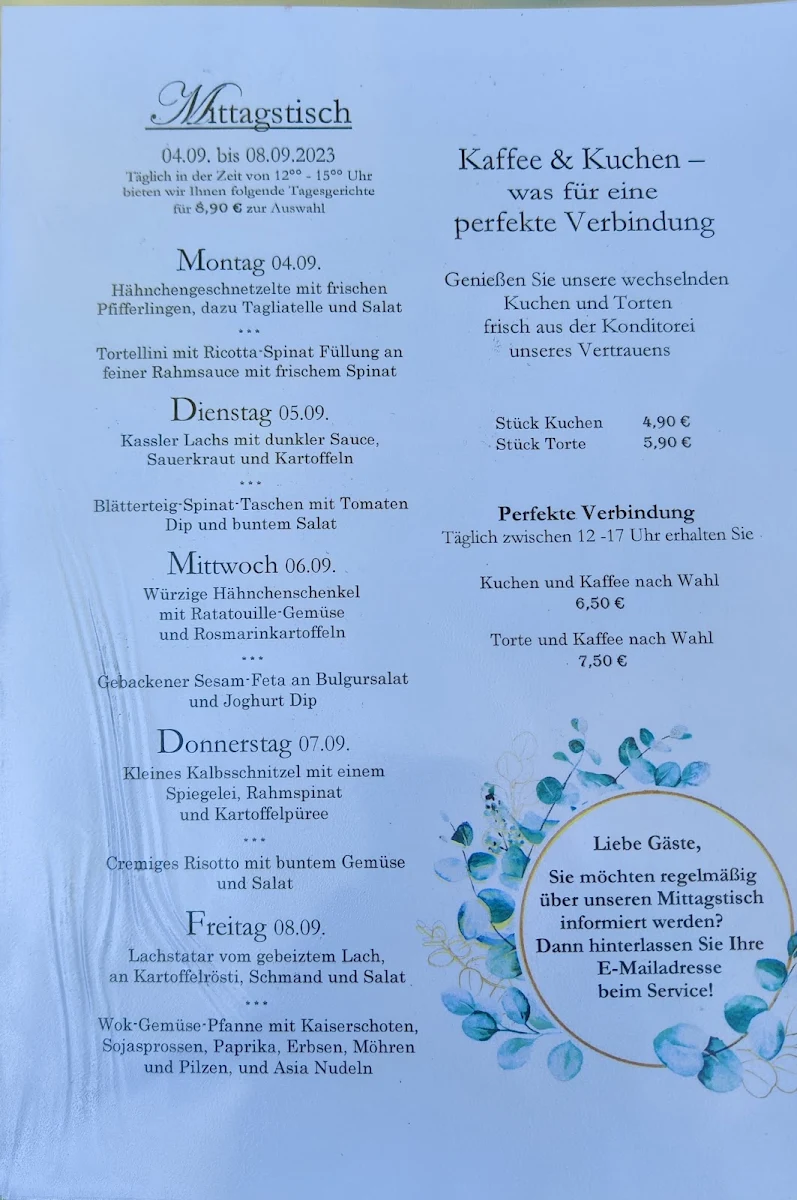 Speisekarte photo 4