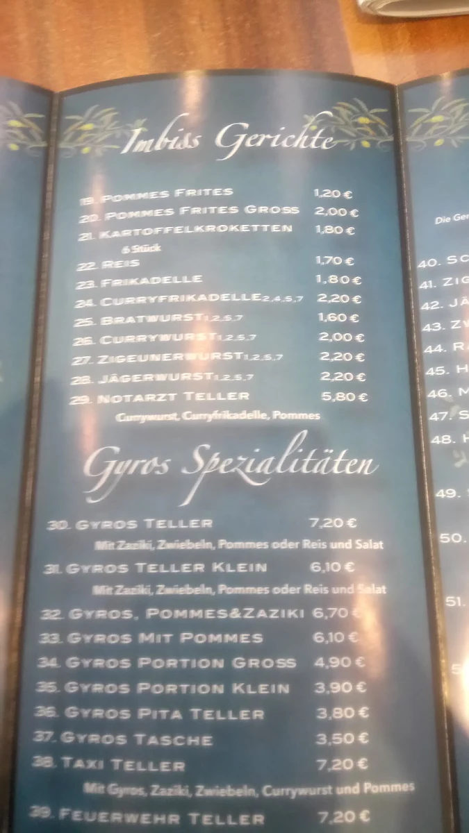 Speisekarte photo 8
