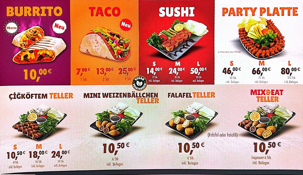 Speisekarte photo 2
