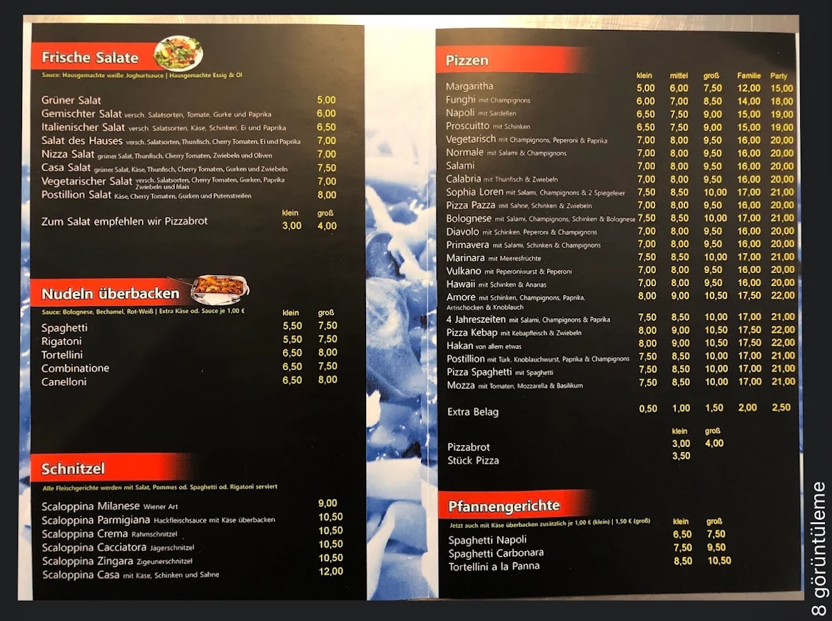 Speisekarte photo 1