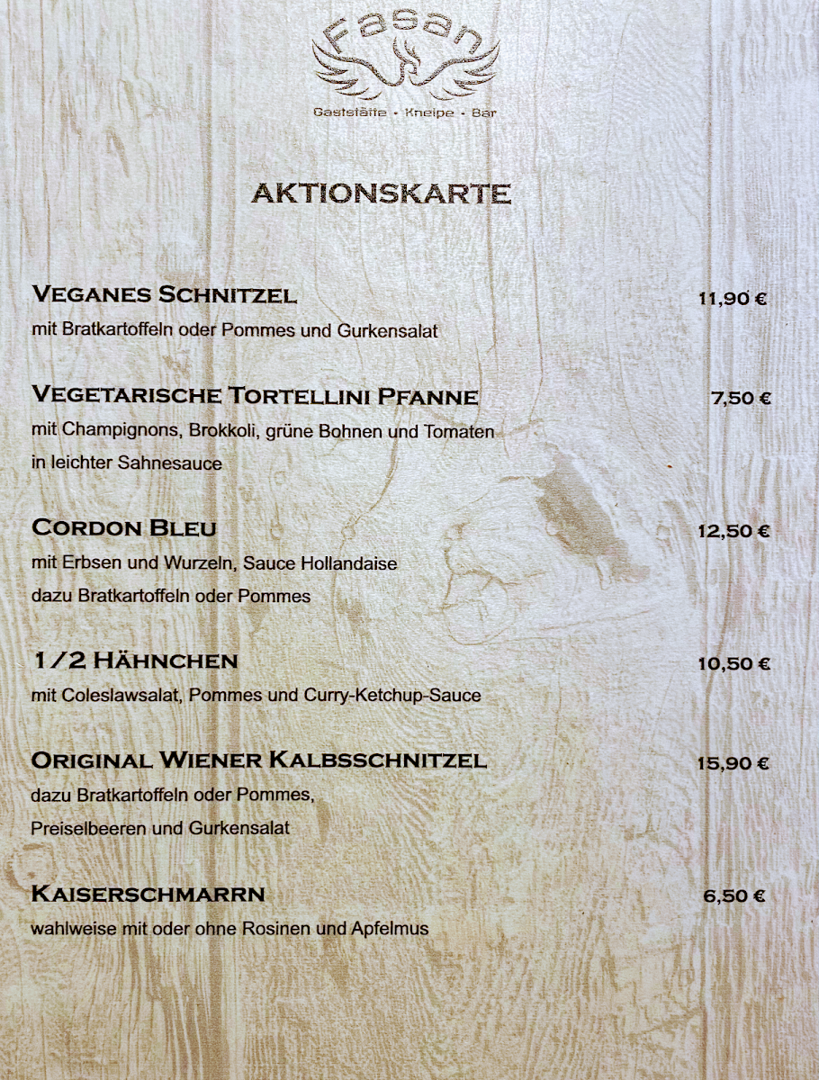 Speisekarte photo 3