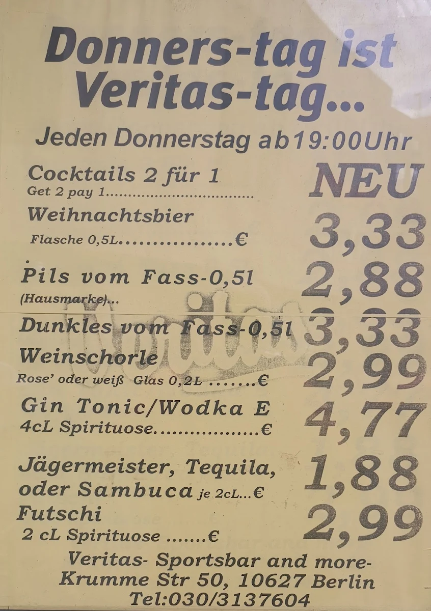 Speisekarte photo 1