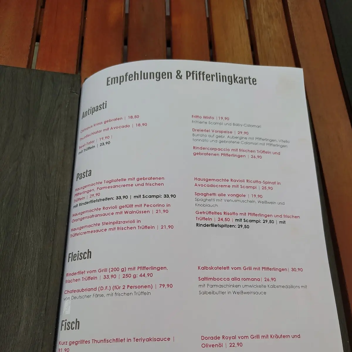 Speisekarte photo 8