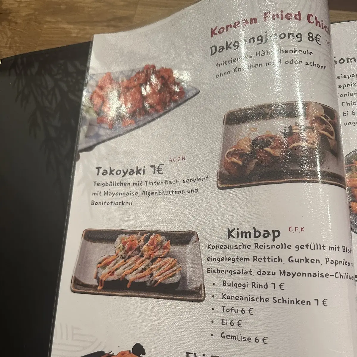 Speisekarte photo 9