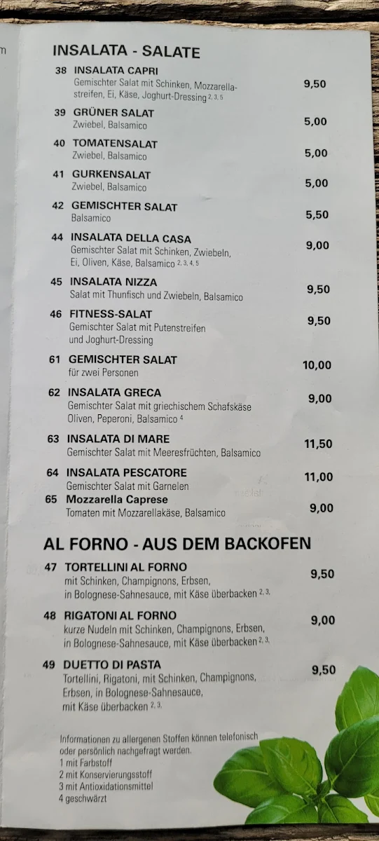 Speisekarte photo 2