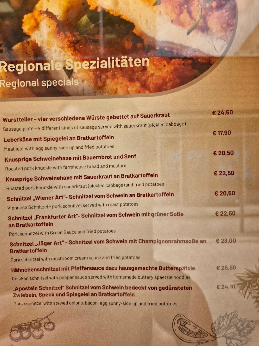 Speisekarte photo 2