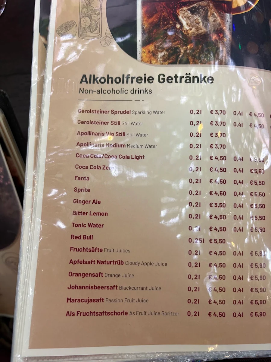 Speisekarte photo 3