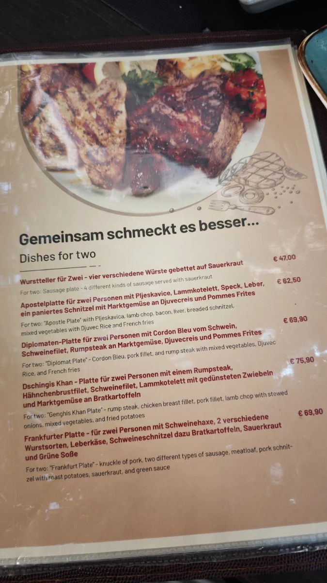 Speisekarte photo 4