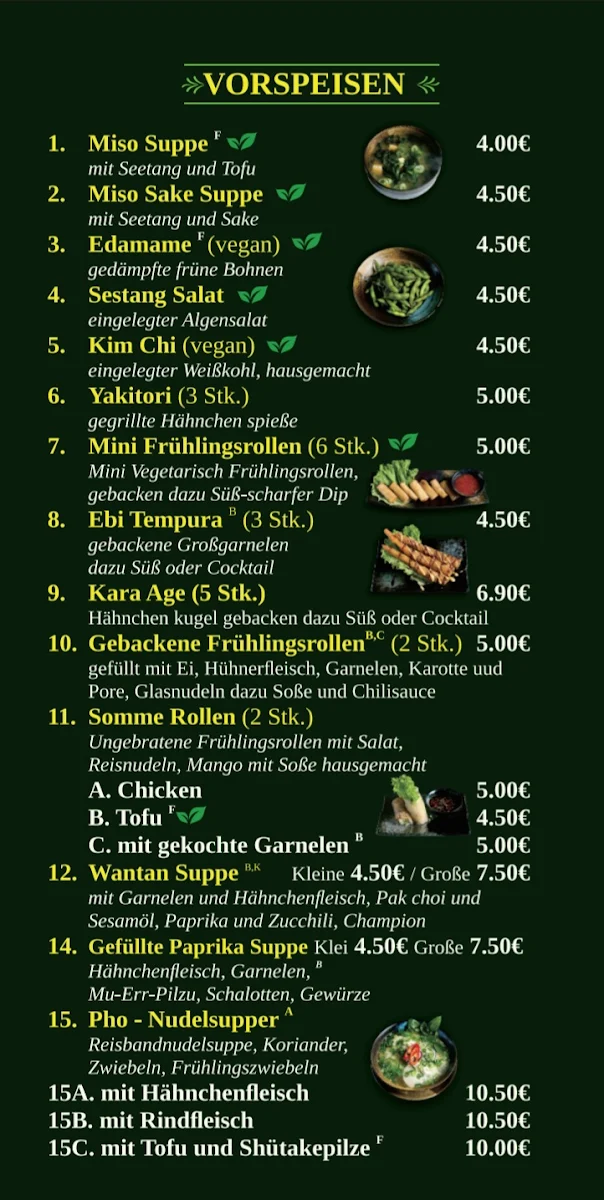 Speisekarte photo 3