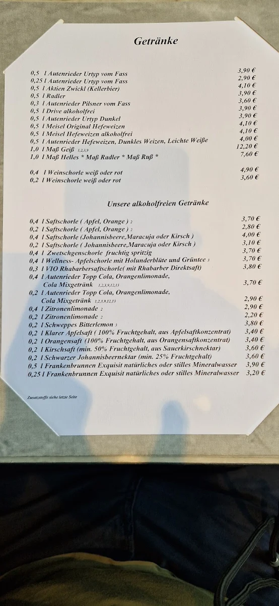 Speisekarte photo 3