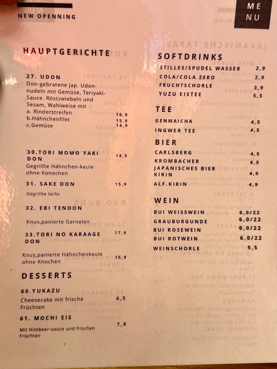 Speisekarte photo 7