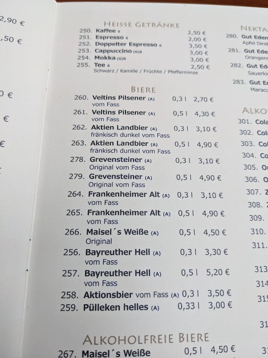 Speisekarte photo 3